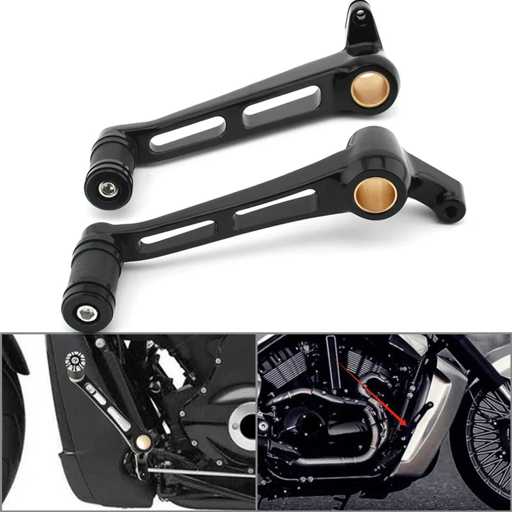 Kit levier de frein et de sélecteur pour Harley-Davidson V-Rod Muscle 2002-2017 – photo 1/20