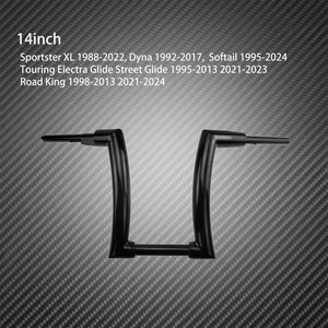 Guidon Drag Z 12"/14"/16" (Pince 1.25") - Harley-Davidson Sportster, Touring, Dyna & Softail – photo 14/18