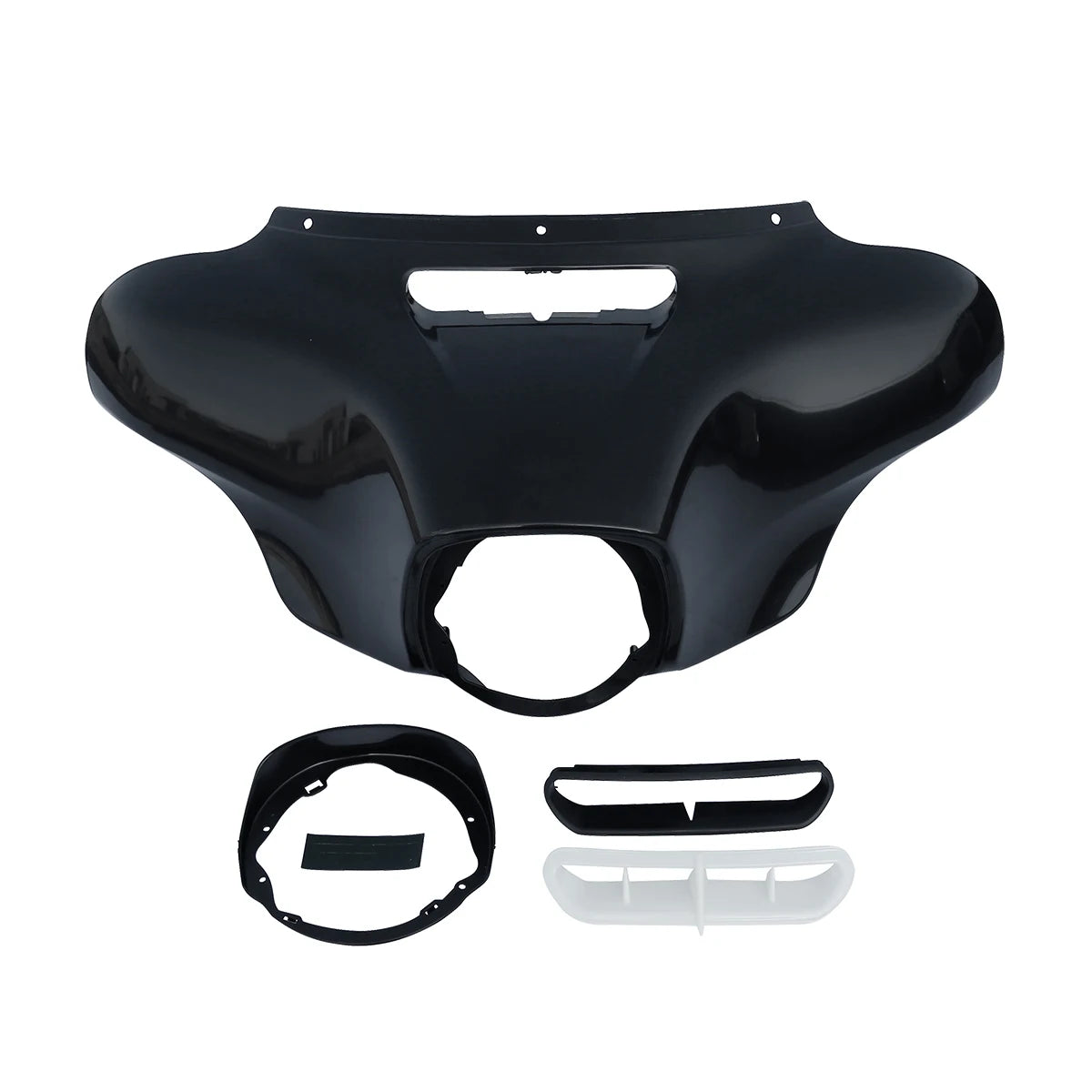 Carénage avant noir pour moto Harley-Davidson Touring - vue 5