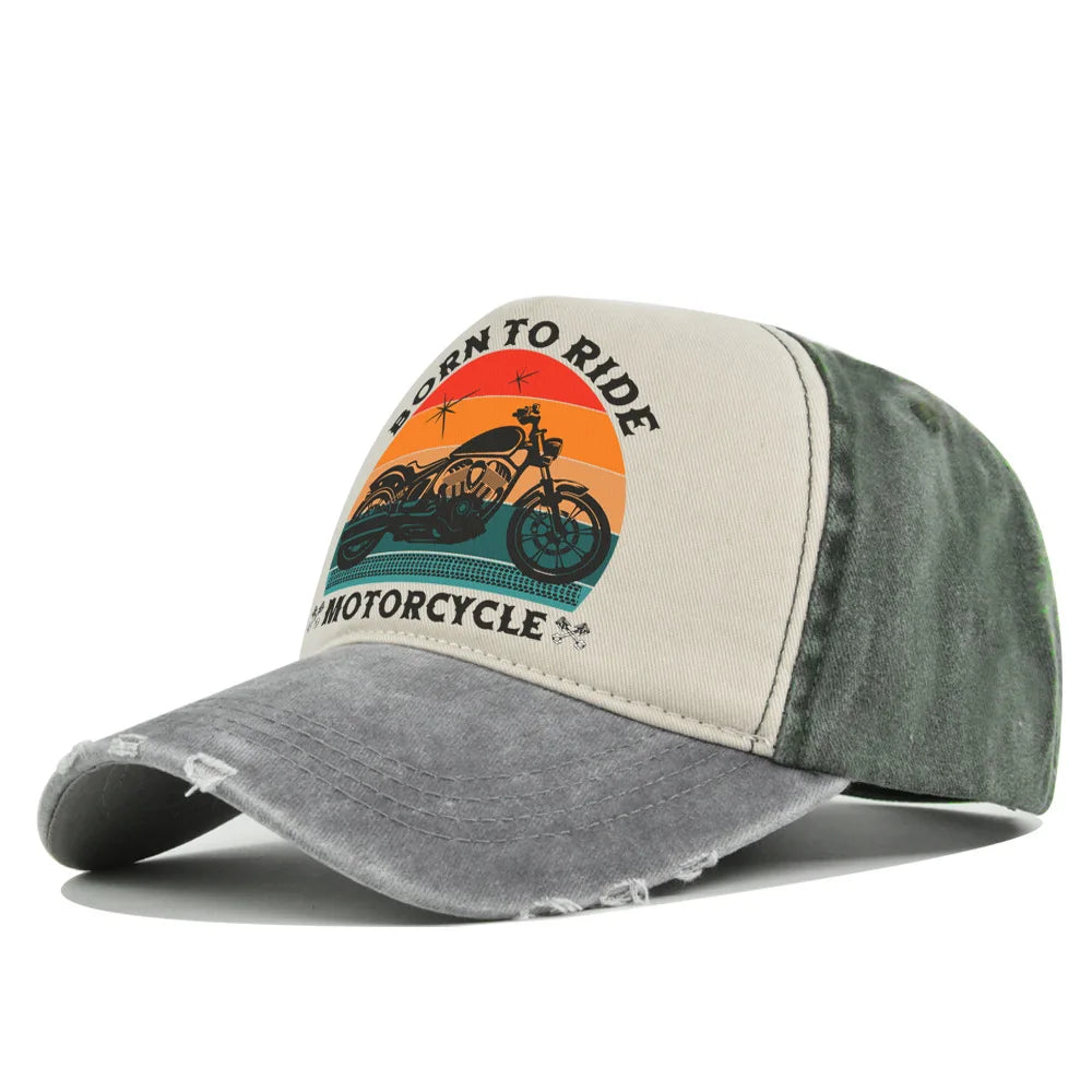 Casquette baseball rétro délavée - vue - vue 5