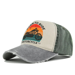 Casquette baseball rétro délavée - vue - vue 5