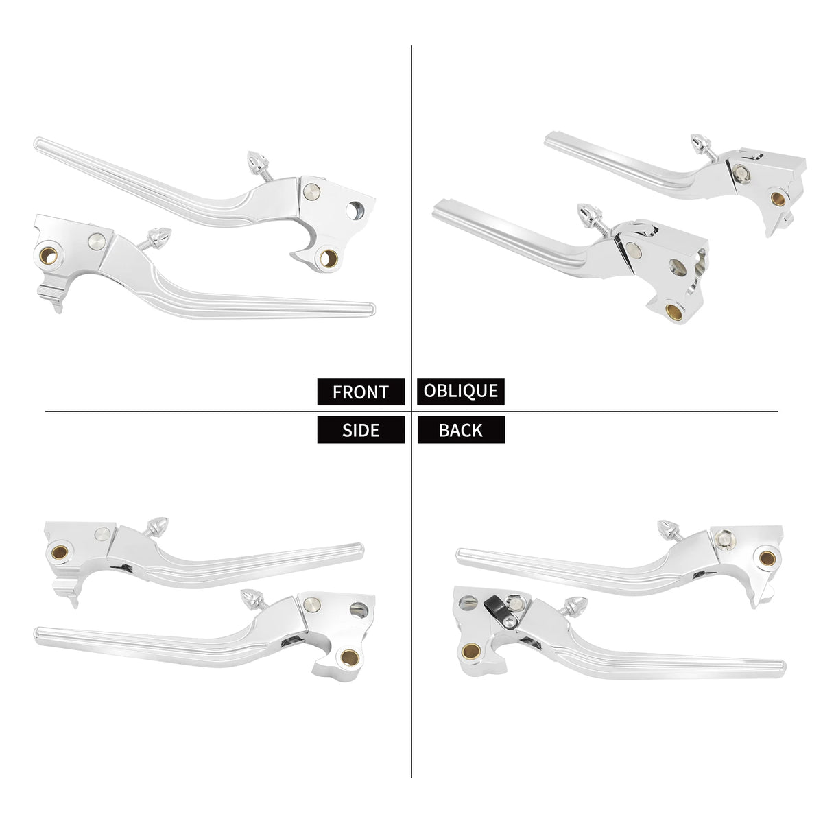Levier de frein réglable noir pour Harley-Davidson Sportster - vue 6