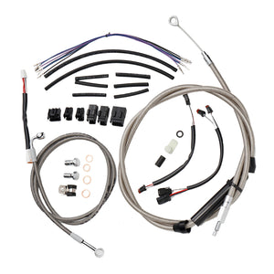 Kit de Câbles Rallongés pour Guidon - Harley-Davidson Softail 2016-2017 (Sans ABS) – photo 1/12