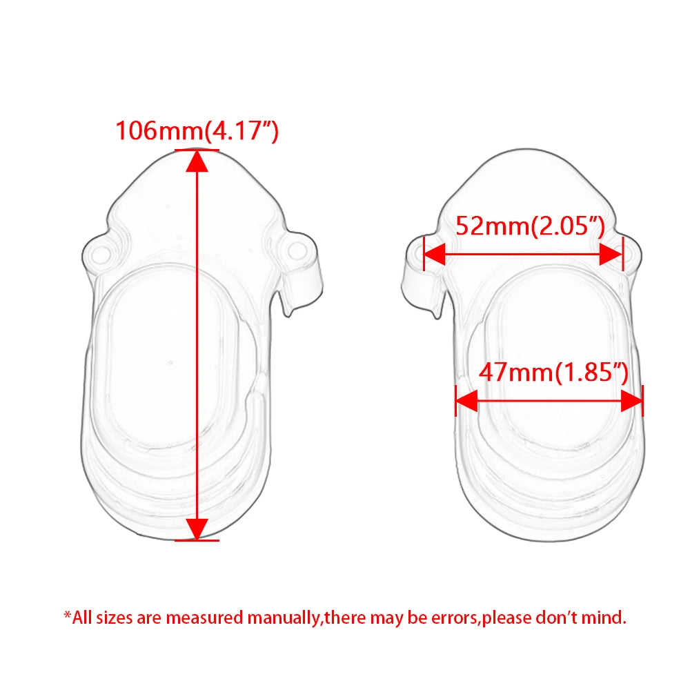Caches d'axe arrière pour Harley Sportster - vue 6