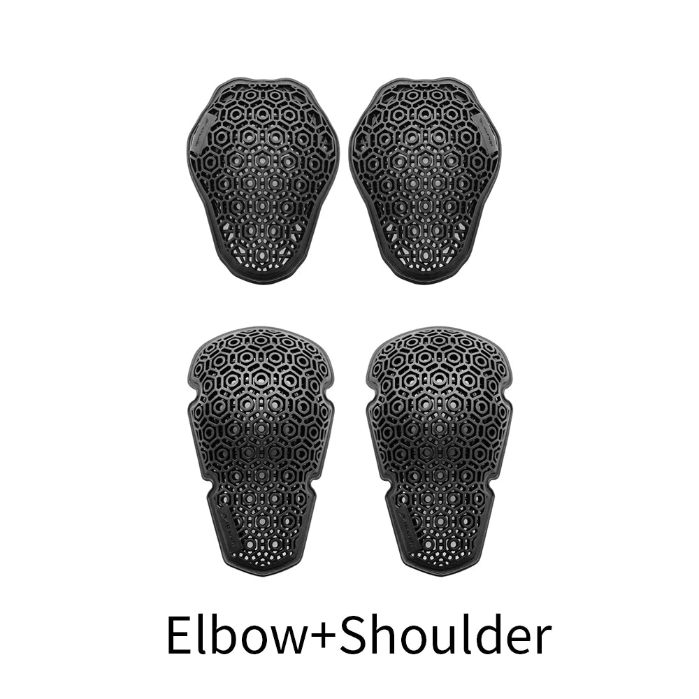 Set de protections moto noires CE niveau 1 - vue 17
