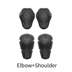 Set de protections moto noires CE niveau 1 - vue 17