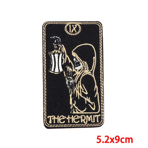 Écusson brodé biker/punk thermocollant - vue 36