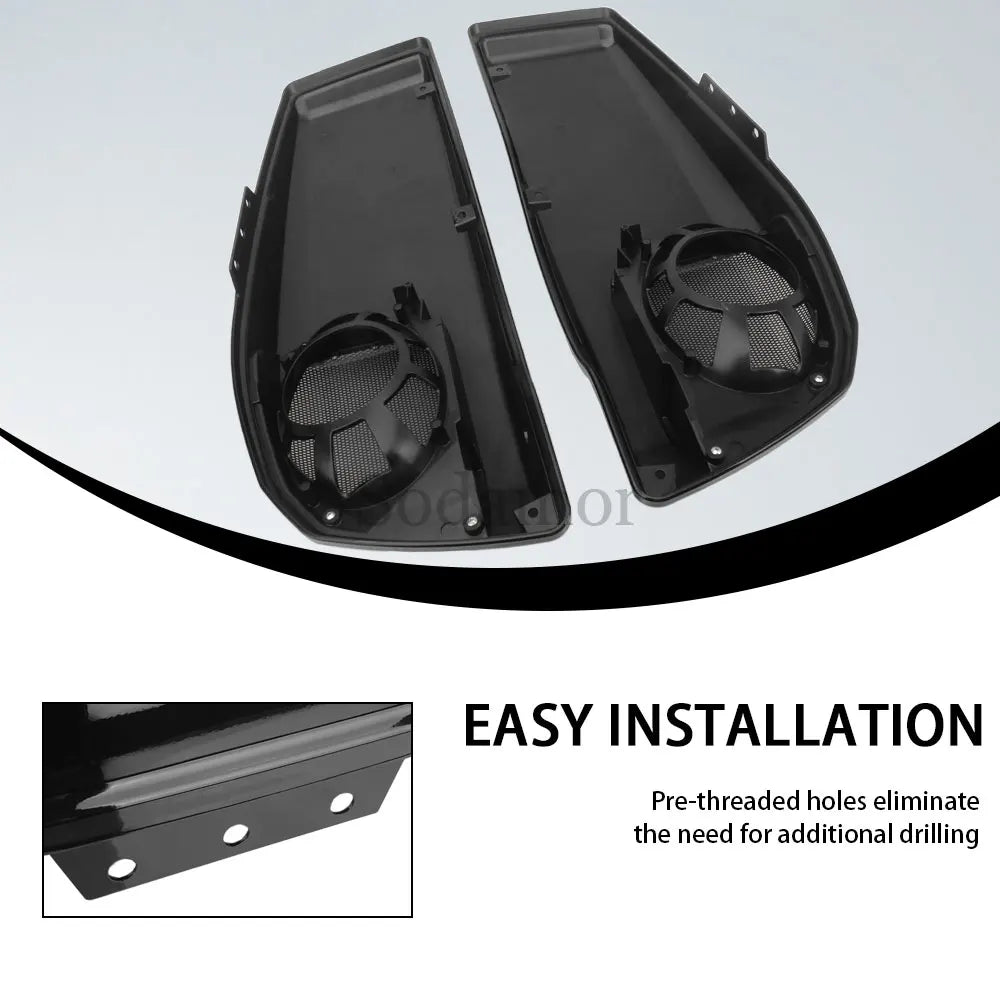 Paire de couvercles de sacoches cavalières étanches avec joint caoutchouc pour Harley CVO Road Glide ST FLTRXSTSE 2024-2025 - vue 4