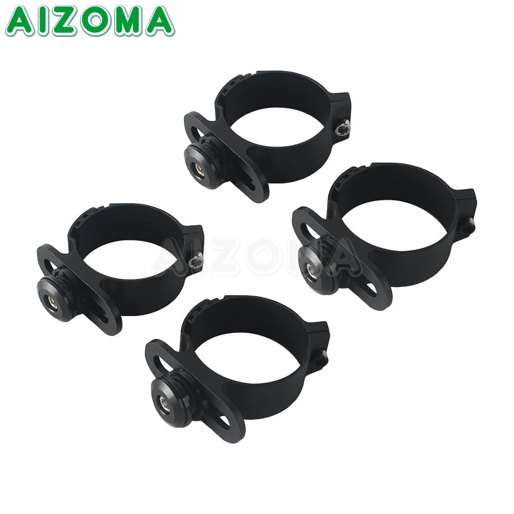 Colliers de fourche pour phare Harley - vue 7