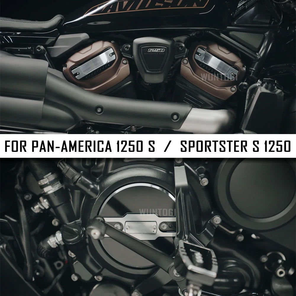 Accessoire décoratif en aluminium pour moto Harley-Davidson Pan America - vue 4