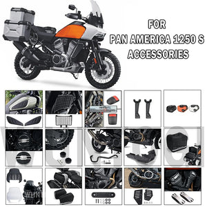 Accessoire décoratif en aluminium pour moto Harley-Davidson Pan America - vue 1